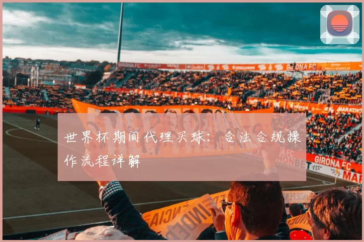 世界杯期间代理买球:合法合规操作流程详解