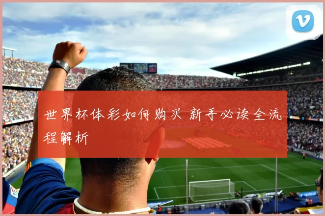 世界杯体彩如何购买 新手必读全流程解析