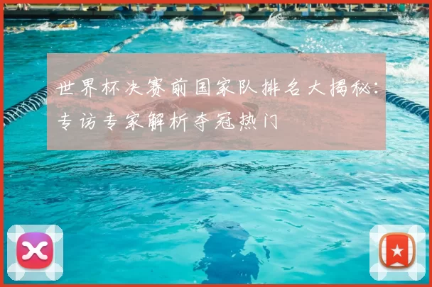 世界杯决赛前国家队排名大揭秘：专访专家解析夺冠热门